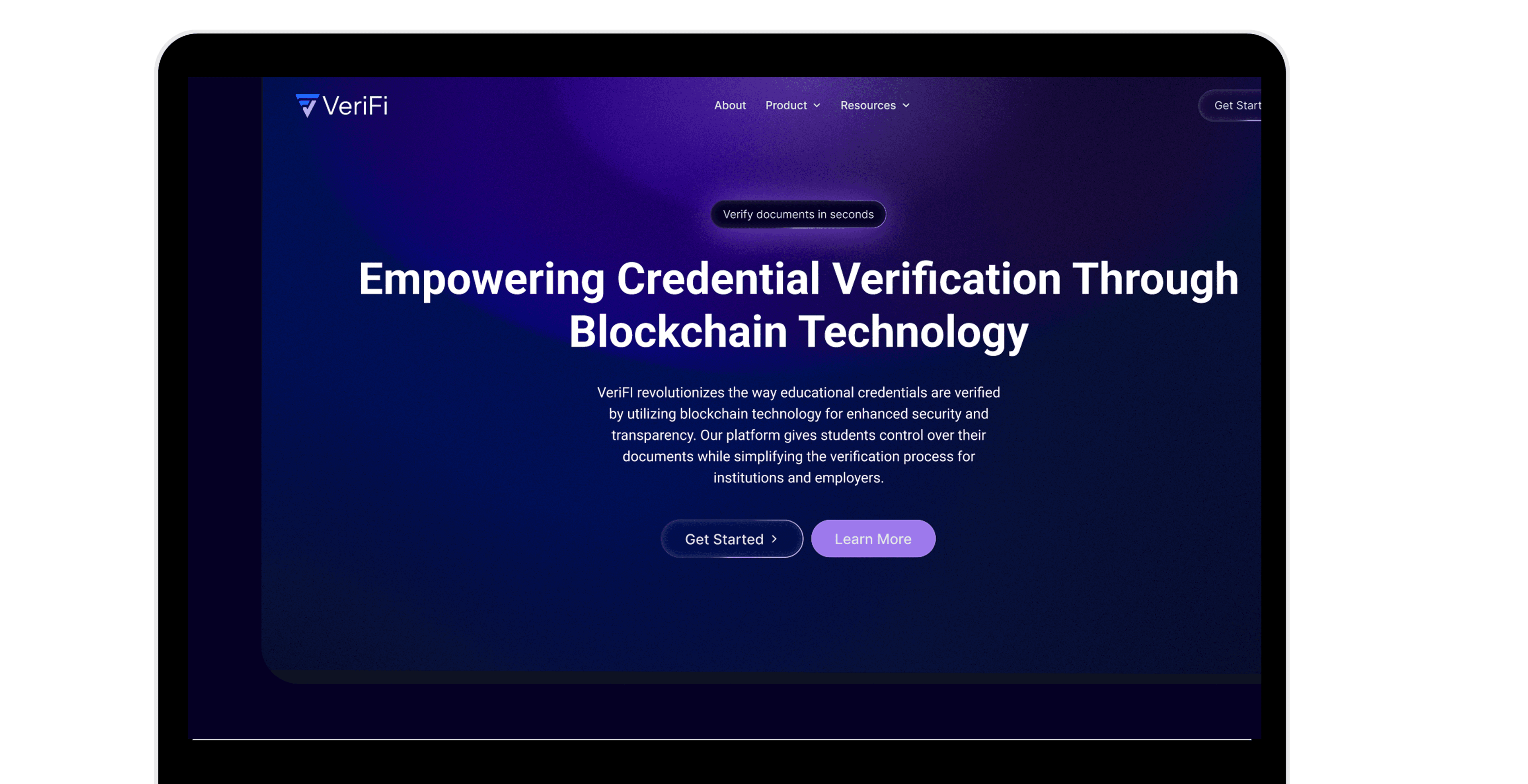A Web3 document verifier